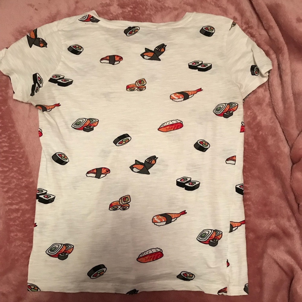 Sushi print white T-shirt from Forever 21!